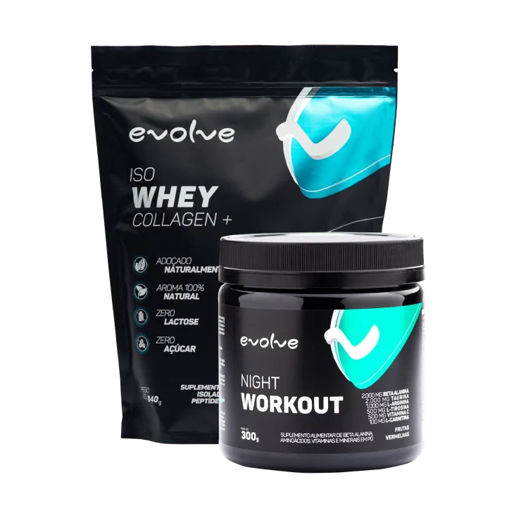 Imagem do produto Iso Whey Collagen + Night Workout