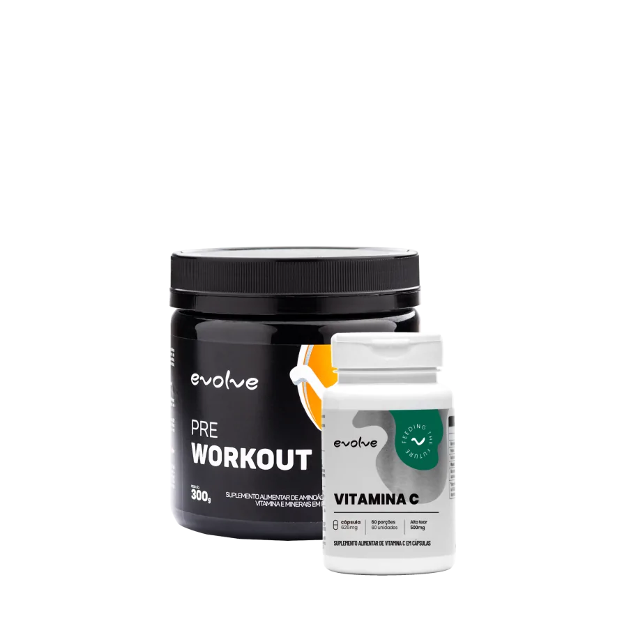 Imagem prinicipal do produto Pre Workout + Vitamina C